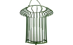 Basket Laddbar/Solcells Lykta 32cm LED 3000K Grön IP44