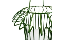 Basket Laddbar/Solcells Lykta 32cm LED 3000K Grön IP44