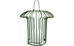 Basket Laddbar/Solcells Lykta 32cm LED 3000K Grön IP44