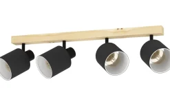 Avlånga Takspotlights|Takspot Med Minst 4 Lampor<Eglo Batallas Takspotlight 63cm Svart
