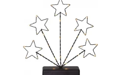 Star Trading Batteridriven Bordsdekoration Stary 27 cm* Batteri Julpynt Inomhus