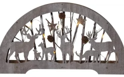 Batteridriven Bordsdekoration Fauna 25 cm Natur