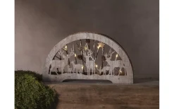 Batteridriven Bordsdekoration Fauna 25 cm Natur