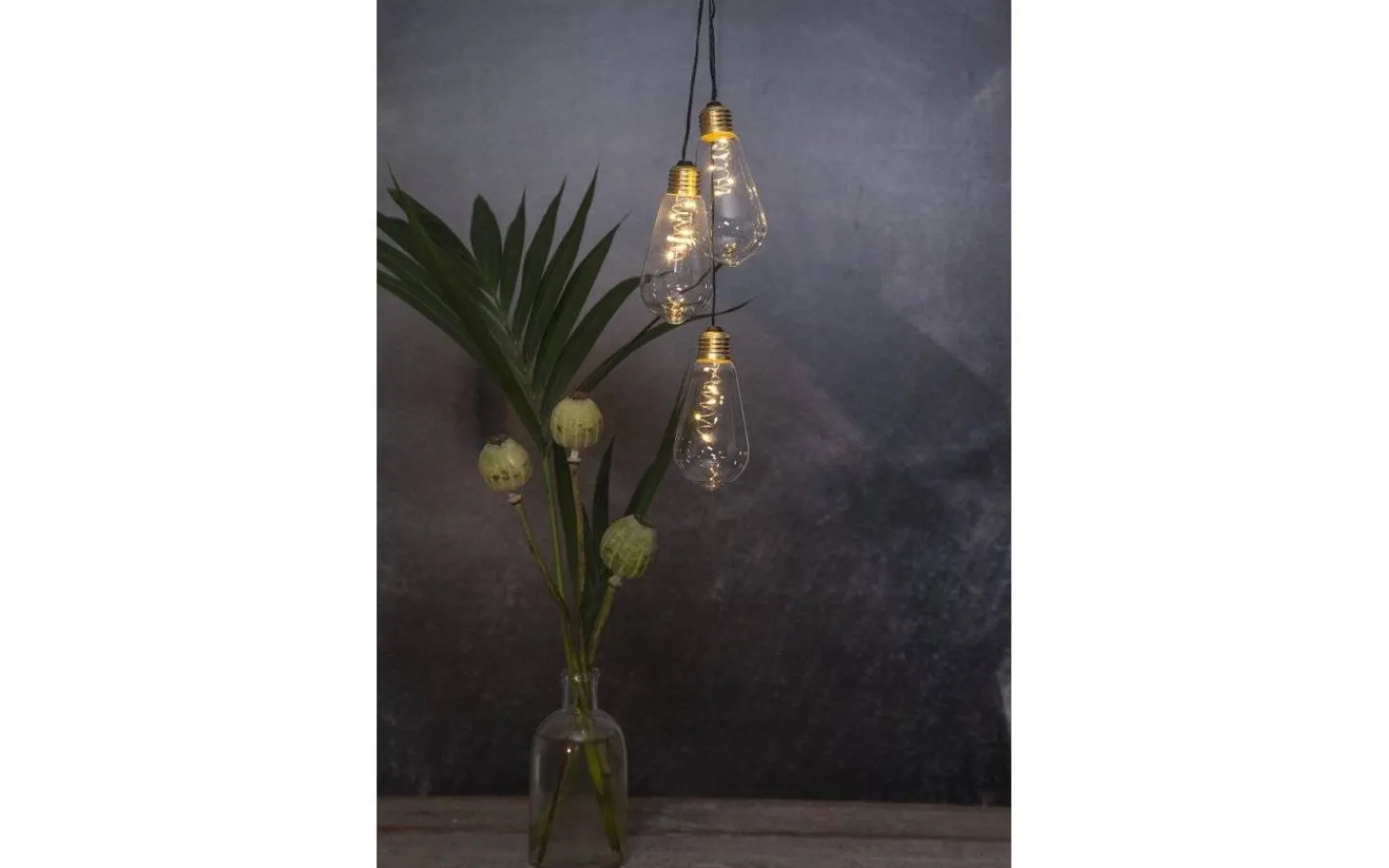 Inomhusdekorationer Batteri<Star Trading Batteridriven Hängande Dekoration Glow LED