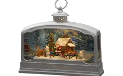 Vattenfyllda Lyktor<Konstsmide Batteridriven Inomhusdekoration Tomte&Djur USB