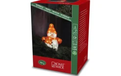 Konstsmide Batteridriven Inomhusdekoration Snögubbe 22,5cm IP20* Batteri Julpynt Utomhus