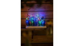 Konstsmide Batteridriven Inomhusdekoration Granskog med Tomte & Släde* Batteri Julpynt Inomhus