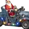 Konstsmide Batteridriven Juldekoration Tomte i Bil Multi* Julbyar Och Figurer|Batteri Julpynt Inomhus