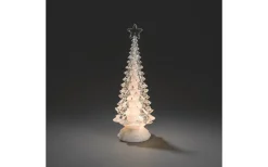 Konstsmide Batteridriven Julgran i Akryl 33cm Varmvit* Batteri Julpynt Inomhus