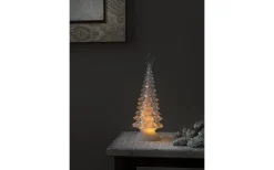 Konstsmide Batteridriven Julgran i Akryl 33cm Varmvit* Batteri Julpynt Inomhus