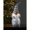 Batteri Julpynt Inomhus<Star Trading Batteridriven Jultomte Grå Joylight