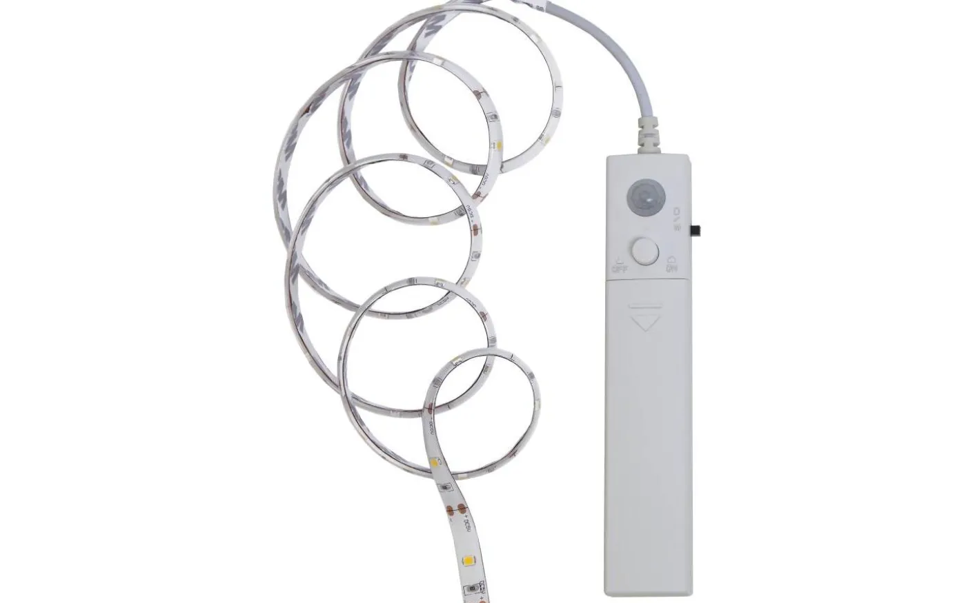 Batteridriven LED-strip med rörelsesensor