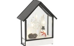 Konstsmide Batteridriven Ljuslykta Snögubbe* Batteri Julpynt Inomhus