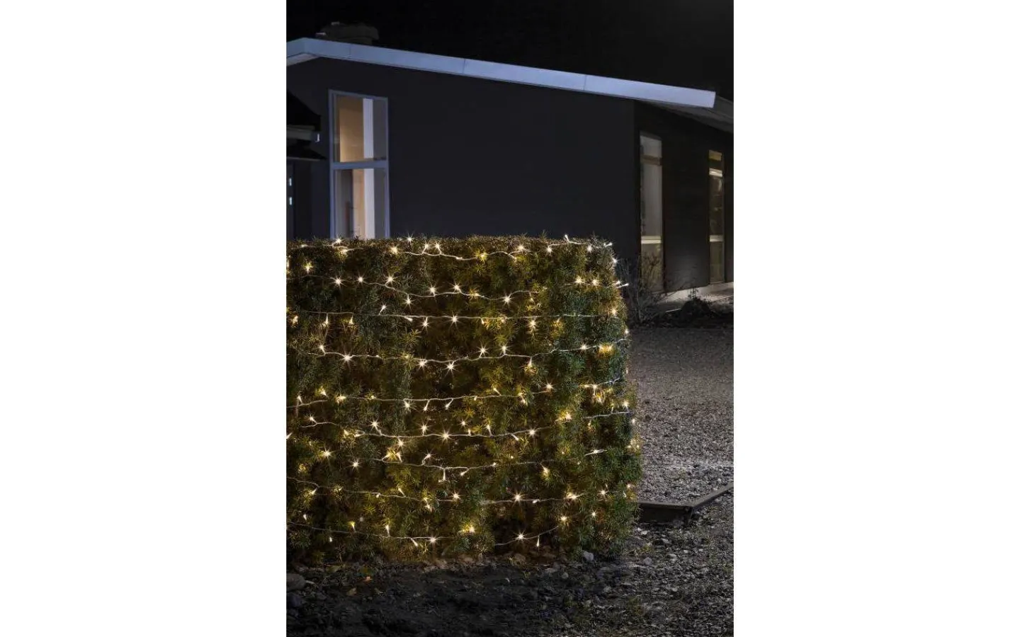 Konstsmide Batteridriven Ljusslinga 7,9m med Skymningssensor Transparent IP44* Batterislingor