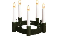 Batteridriven Luciakrona Grön