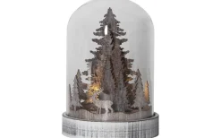 Batteri Julpynt Inomhus<Star Trading Batteridriven Lykta Kupol Älg 17cm Brun