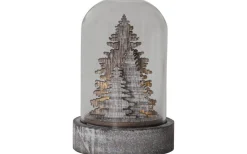 Star Trading Batteridriven Lykta Kupol Brun 3-Pack* Batteri Julpynt Inomhus