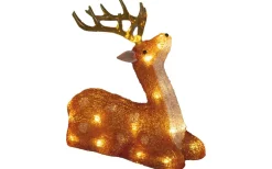 Batteridriven Ren i Akryl 22cm