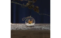 Batteri Julpynt Inomhus<Star Trading Batteridriven Snökula Fauna Renar 8 cm Natur
