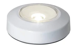 Inomhusdekorationer Batteri|Minispotlights & Ledpuckar<Star Trading Batteridriven Spotlight Vit