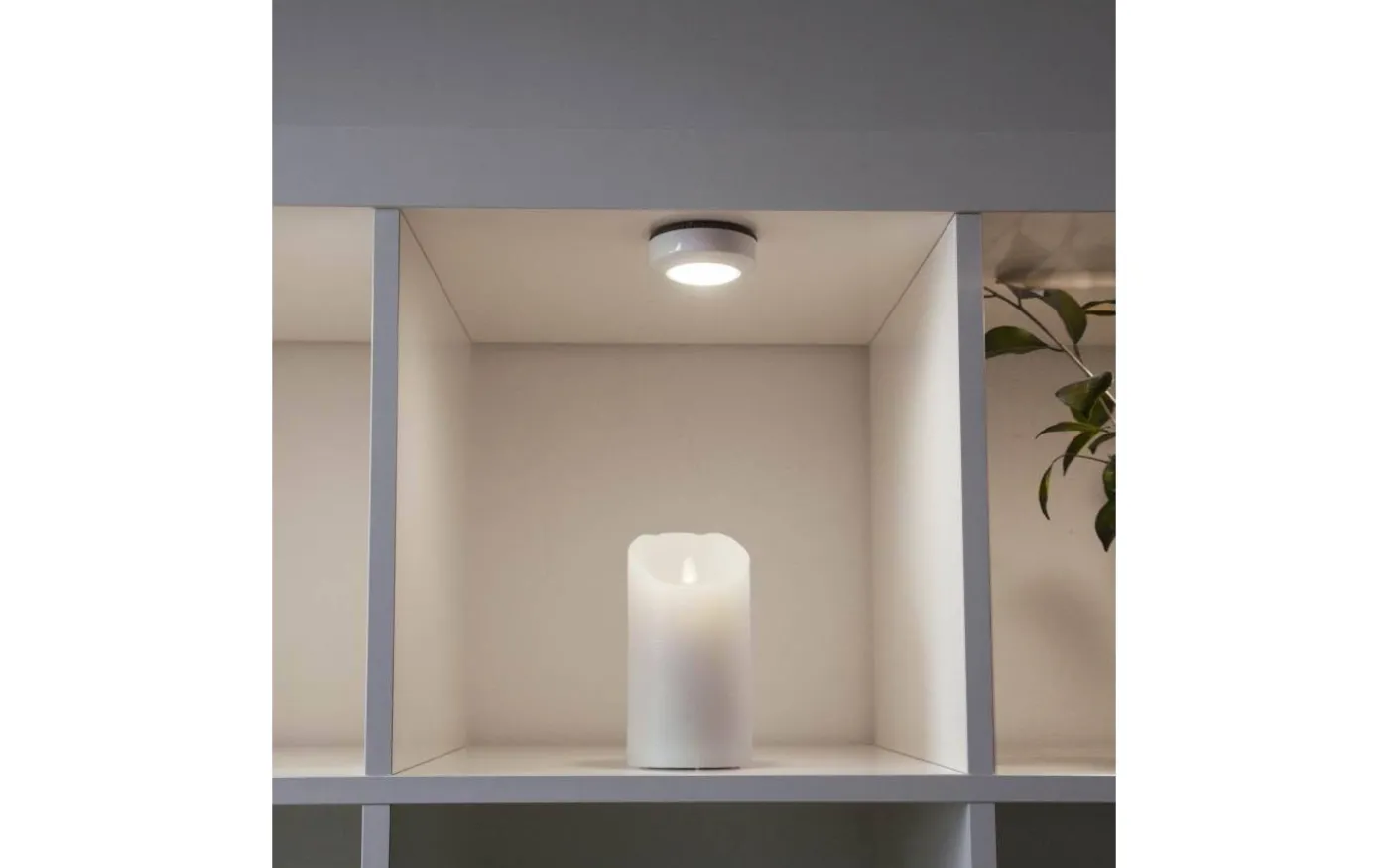 Batteridriven Spotlight Vit 3-Pack