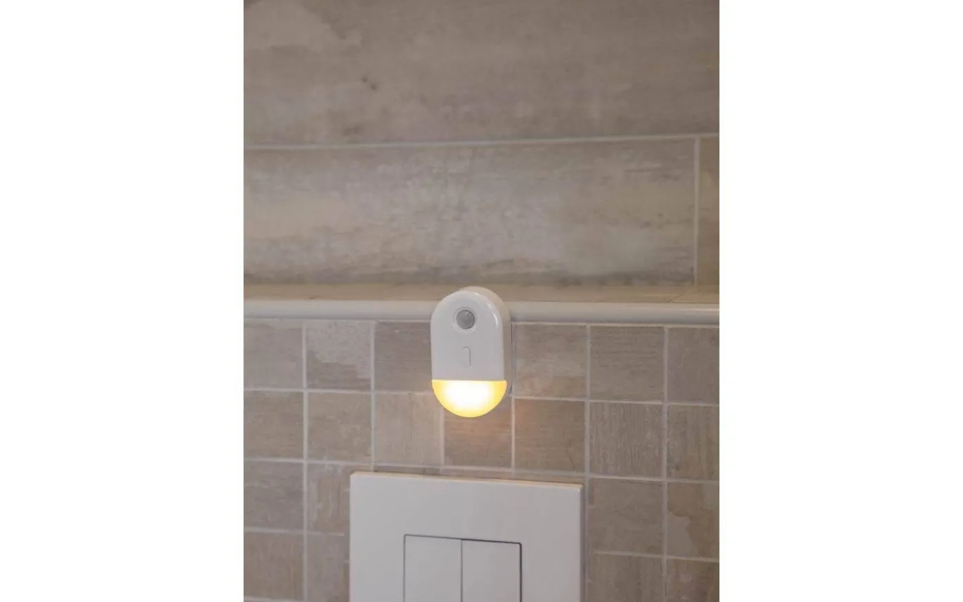 Batteridriven Toalettlampa med Rörelse- och Skymningssensor