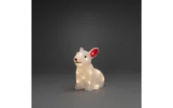 Batteri Julpynt Utomhus<Konstsmide Batteridriven Utomhusdekoration Kanin 22cm IP44