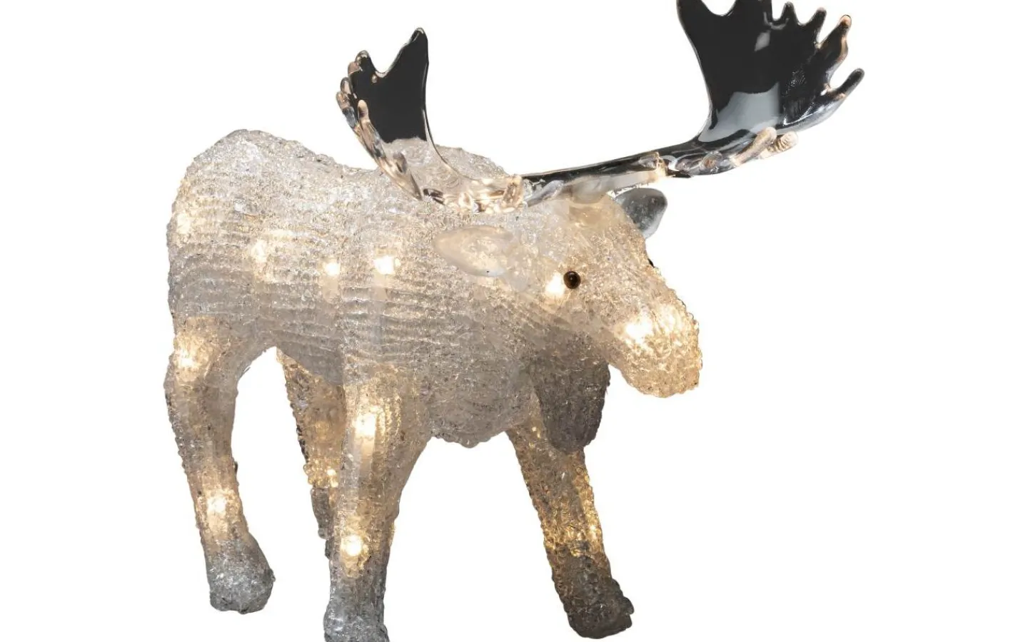 Batteri Julpynt Utomhus<Konstsmide Batteridriven Utomhusdekoration Älg 21cm IP44