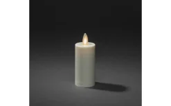 Konstsmide Batteridrivet Blockljus 3,8x10,1cm Gräddvit* Blockljus Inomhus|Blockljus Inomhus