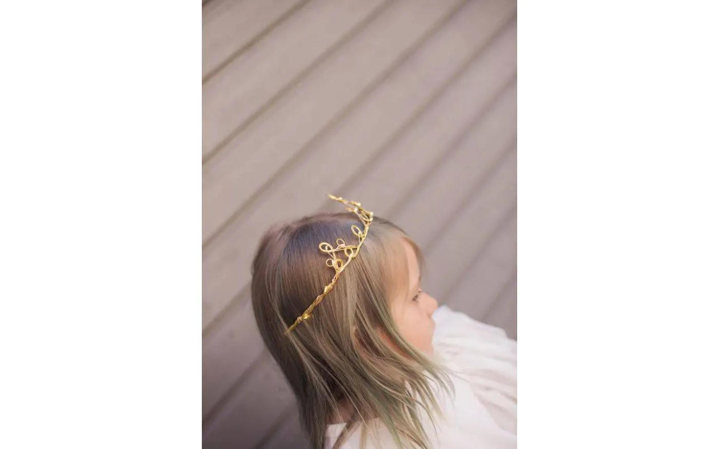 Batteridrivet Diadem Mässing