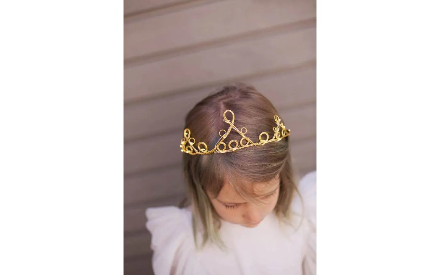 Batteridrivet Diadem Mässing