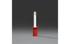 Konstsmide Batteridrivet Tärnljus Röd* Lucia