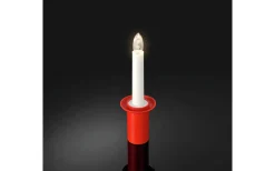 Konstsmide Batteridrivet Tärnljus Röd* Lucia