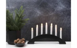 Visa Alla Adventsljusstakar|Adventsljusstakar 0-30 Cm<Star Trading Bea Adventsljusstake 22cm Svart