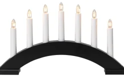 Visa Alla Adventsljusstakar|Adventsljusstakar 0-30 Cm<Star Trading Bea Adventsljusstake 22cm Svart