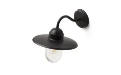 Beacon Vägglykta E27 Svart IP44