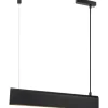 Design for the people Beau Taklampa 50cm LED Svart* Kontorsarmaturer|Avlånga Taklampor