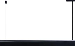 Design for the people Beau Taklampa 100cm LED Svart* Kontorsarmaturer|Avlånga Taklampor