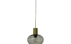 Aneta Bell Fönsterlampa 15cm Matt Mässing/Rök* Fönsterlampor