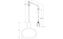 Aneta Bell Fönsterlampa 15cm Matt Mässing/Rök* Fönsterlampor