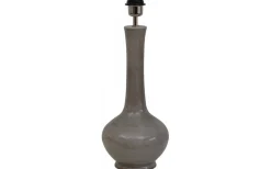 Sovrum|Lampfötter<Hallbergs Bella Lampfot 50cm Grey