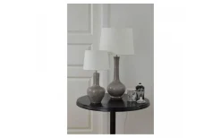 Sovrum|Lampfötter<Hallbergs Bella Lampfot 50cm Grey