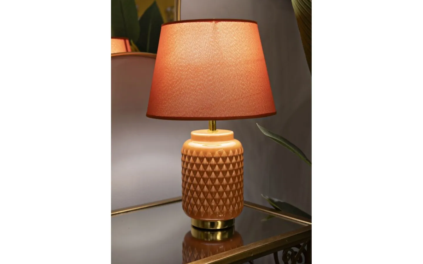 Bordslampor<Mauro Ferretti Bello Bordslampa 44cm Orange