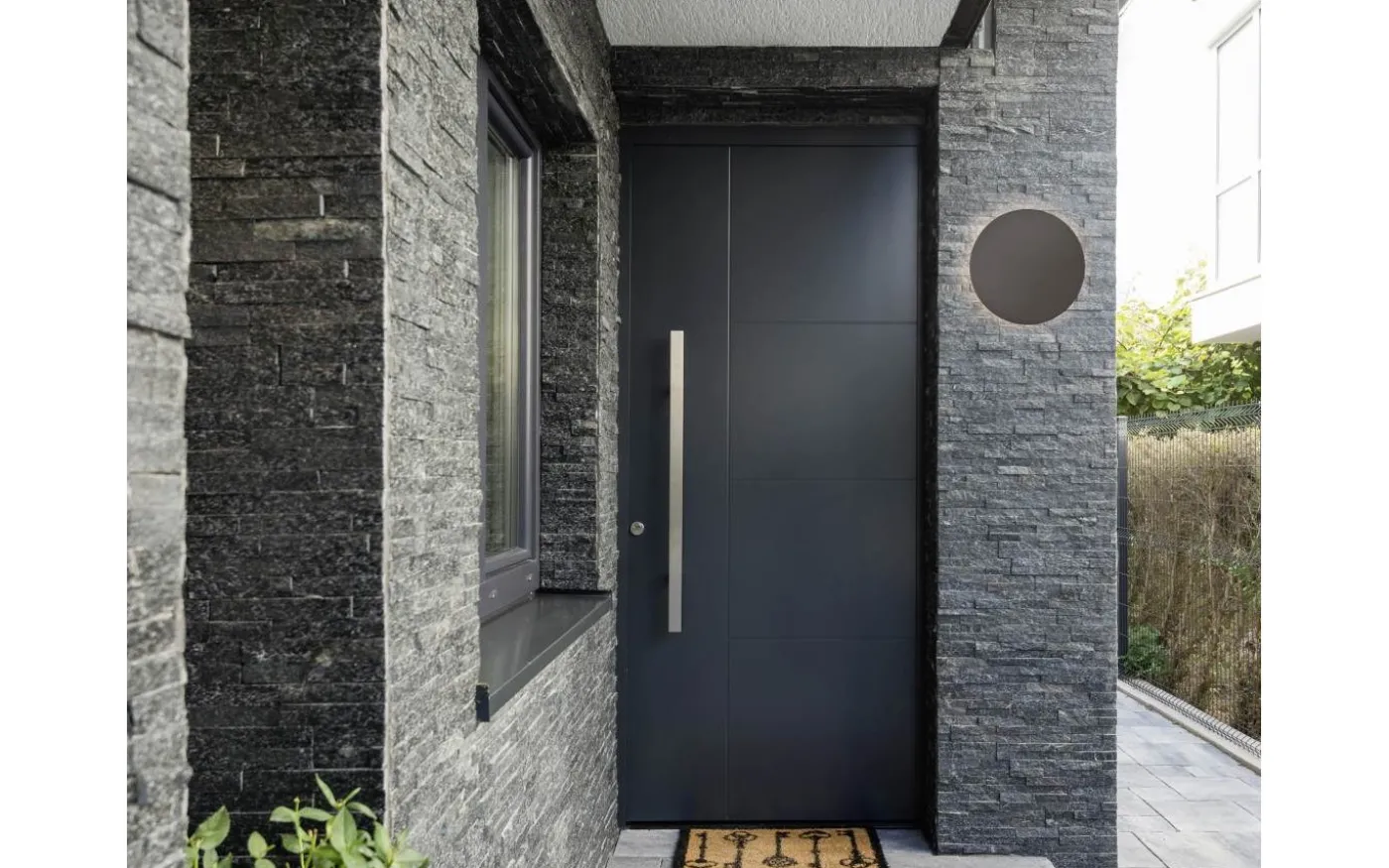 Belly Vägglampa LED antracit IP54