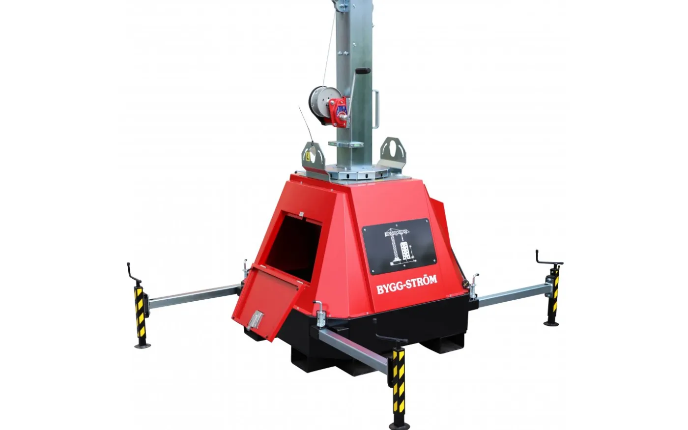 Belysningsmast, 9,5 m