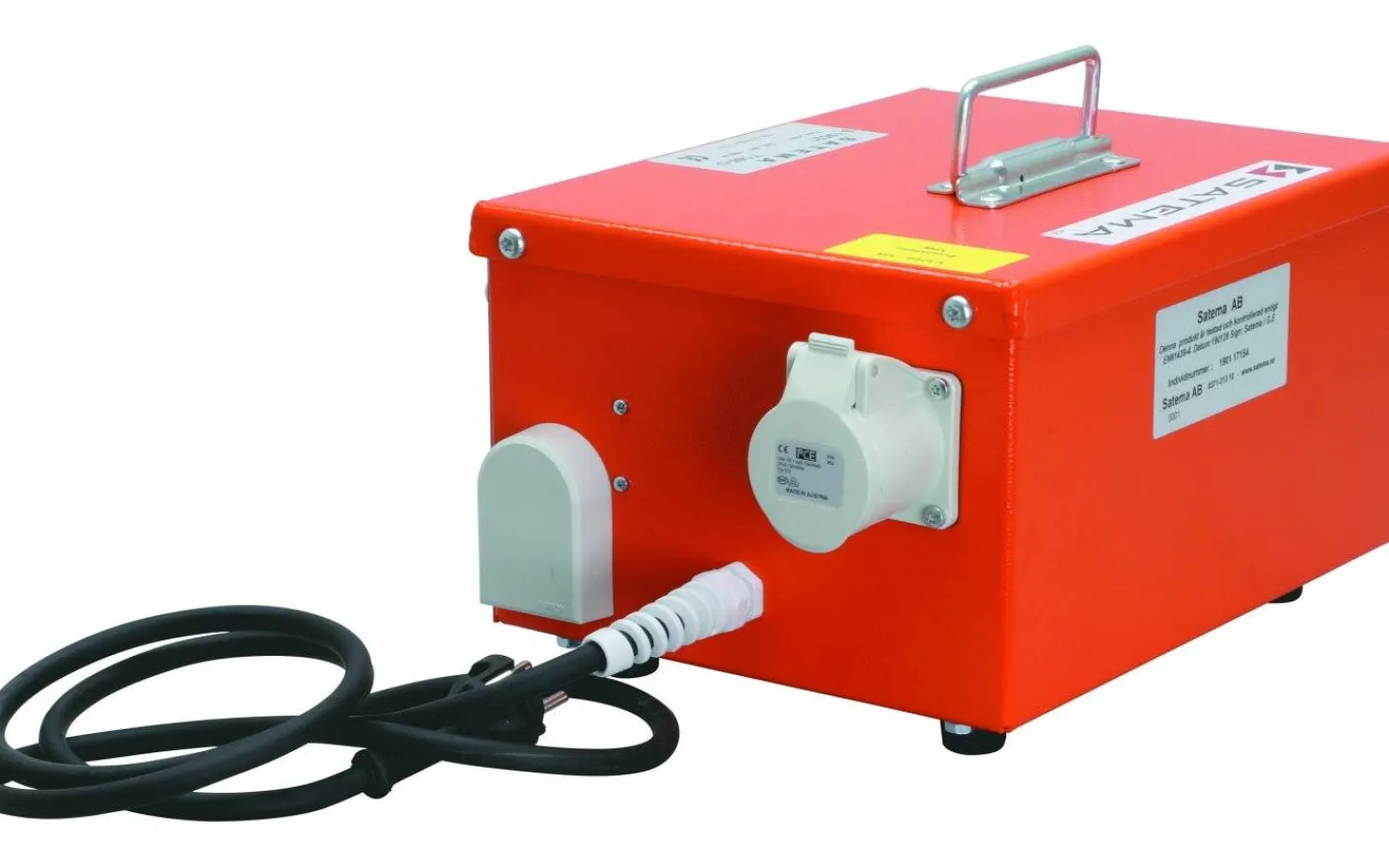 Cee,Skarvkabel,Central,Dimmrar<Malmbergs Belysningstrafo, 230/48V AC, 650VA, 1 x uttag