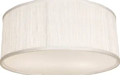 Aneta Bendir Plafond 38cm Vit Rynk* Sovrum|Plafonder