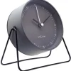 NeXtime Berlin Bordsklocka 14 cm Grå* Bordsklockor