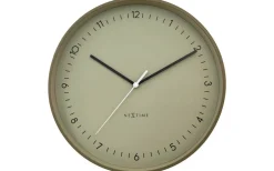 NeXtime Berlin Väggklocka 40 cm Khaki* Väggklockor