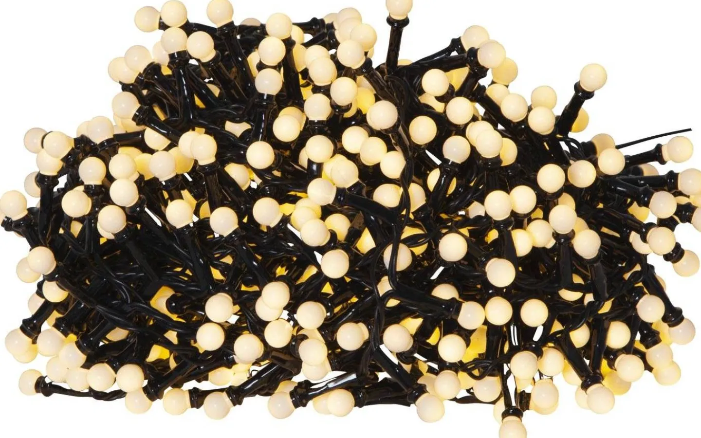 Långa Ljusslingor (11-20M)|Ljusslingor Utomhus<Star Trading Berry Mini Ljusslinga Varmvit 14m IP44